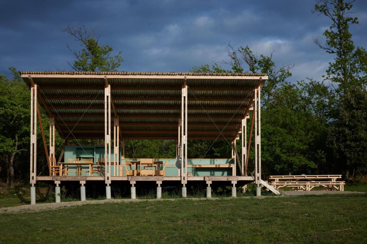 Agricola Ombra - Tents In Nature Otel Lajatico Dış mekan fotoğraf